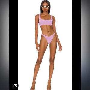 Hunza G Helena Nile Lilac Bikini Set
